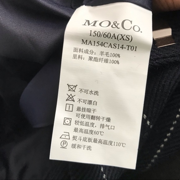 MO & Co NWT Pin Strip Capri w Shoulder Straps XS - Picture 8 of 8